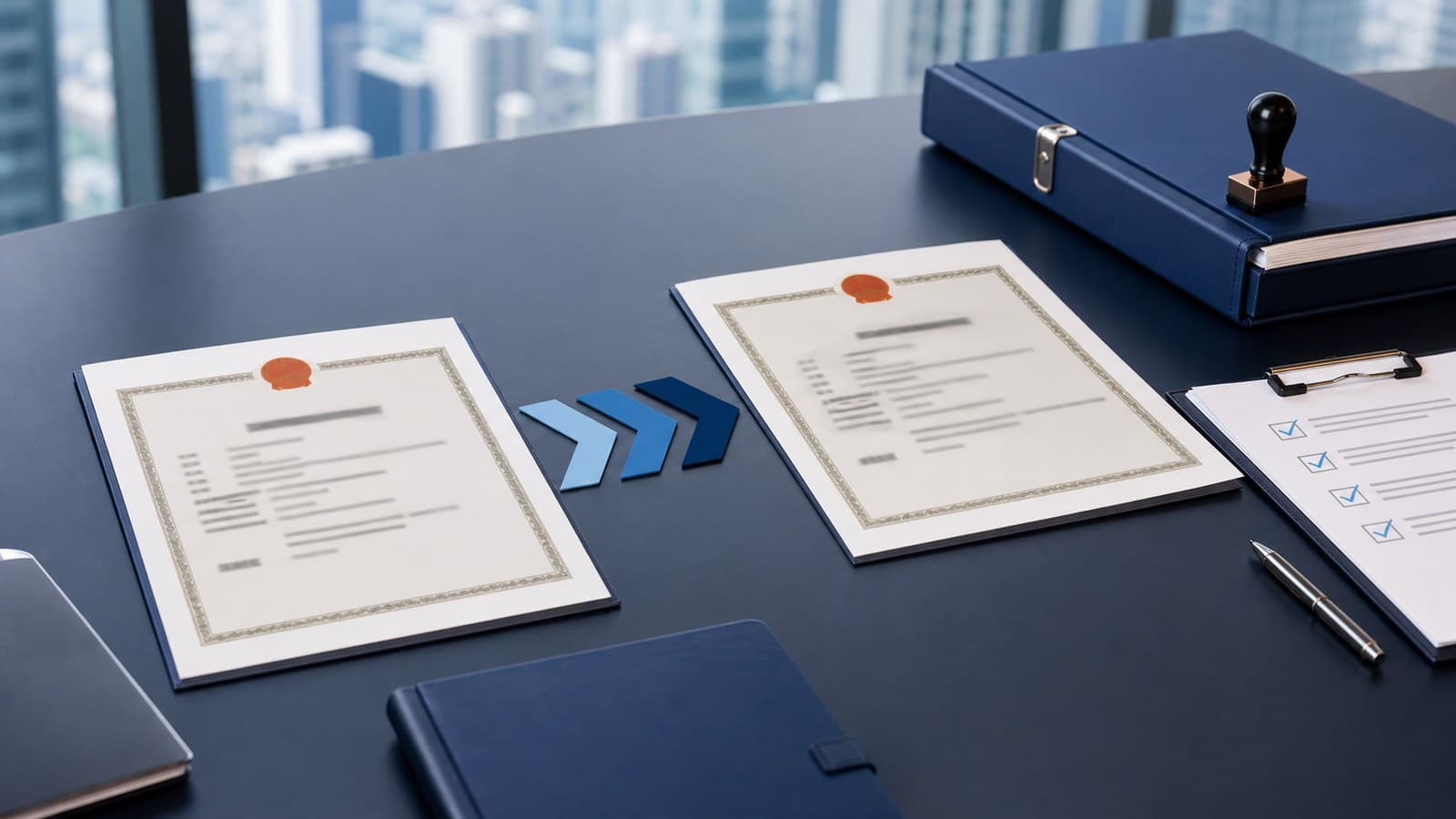 China business scope amendment documents and filing workflow